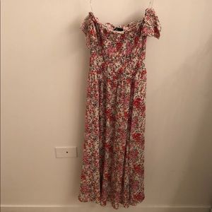 New Lulus Midi Off the Shoulder!